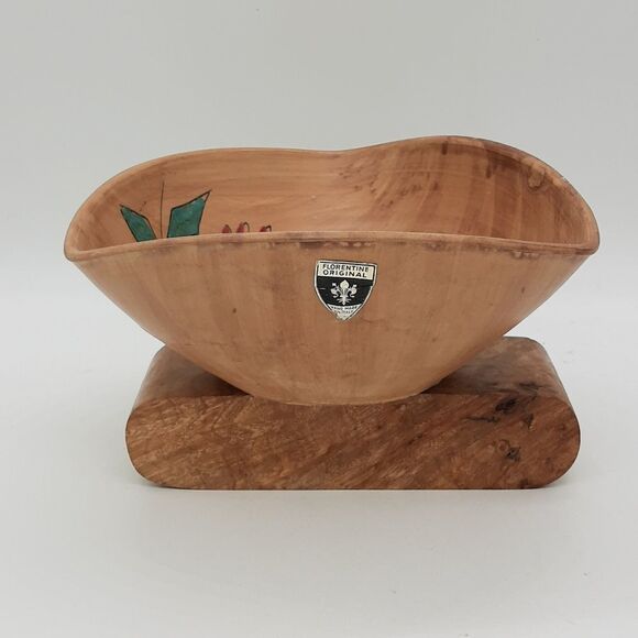 𝅺VINTAGE Florentine Original Handpainted Bowl 1929 - Picture 4 of 9